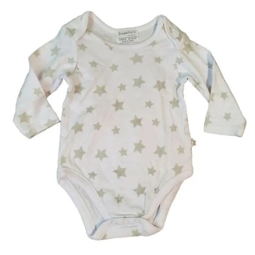 Bundle Two Bodysuits Two‎ Pants ( Gap Old Navy Babaluno Dapper Dude) 3-6 Months